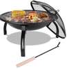 Barbecue charbon compact acier noir thumb 1