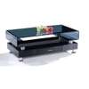 Table Basse pour TV - Forme Carrée - Vitrée thumb 0