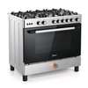 CUISINIERE MIDEA 5FEUX 90X60 A GAZ INOX 90LMG5G028I thumb 3