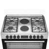 CUISINIERE BEKO 6FEUX 90X60 A GAZ + 2 PLAQUES CUISSON INOX thumb 1