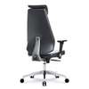 Chaise bureau ergonomique cuir noir dossier haut thumb 4