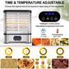 Déshydrateur d'àliments 5 grands plateaux de s'échapper 240w thumb 0