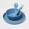 Kit repas enfant (bols, assiettes, cuillères, fourchettes) thumb 3