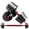 Haltères Courts Longs 40kg, Set 2en1 avec poids en bitume thumb 1