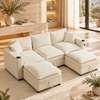 Salon canape convertible modulable thumb 1