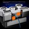 Lampe frontale LED rechargeable USB noire orange thumb 2