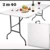 Table dressée 2m40 thumb 1