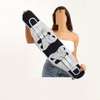 Ceinture lombaire ajustable gris clair respirante thumb 1