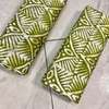 Tissu coton bleu motifs blancs 2 rouleaux thumb 12