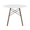 Table à manger ronde en bois thumb 0