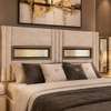 CHAMBRE A COUCHER 8BATTANTS 5PIECES VIP MARRON BEIGE EFUYLIM thumb 2