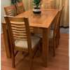 table a manger 6 chaises bois massif naturel thumb 0