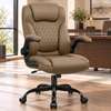 fauteuil de bureau noir ou Marron avec soutien lombaire thumb 2