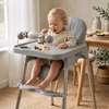 Chaise Haute Bébé Grise / Grey Baby High Chair Shell thumb 1