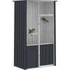 Cage à oiseaux - perchoirs à oiseaux - anthracite 1 thumb 4