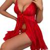 Nuisette dentelle verte émeraude S/M bretelles réglables thumb 1