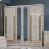 CHAMBRE A COUCHER ARMOIRE 6BATTANTS 5PIECES BEIGE MC628H thumb 3