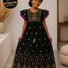 Robe coton inde avec foulard pour enfants thumb 2