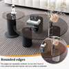 Tables basses rondes effet marbre x2 thumb 2