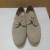 souliers en daim couleur grise thumb 1