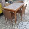 Table à manger rallonge en bois thumb 3