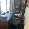 Bureau Angle avec Fauteuil et Armoire 2 Portes bois thumb 1