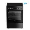 CUISINIERE 4FEUX BEKO 60X60 INDUCTION + FOUR ELECTRIQUE NOIR thumb 0
