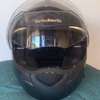 Casque moto intégral noir mat double visière thumb 2