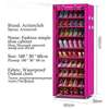 Penderie de rangement de chaussures en tissus thumb 0