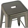 Tabouret vintage en métal thumb 1