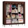 Armoire rangement en tissu avec étagères thumb 1