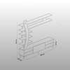 Meuble TV Duru blanc design moderne avec rangements thumb 2