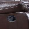 Salon en cuir 5 places avec fauteuils inclinables thumb 3
