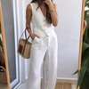 Ensemble blanc élégant thumb 0