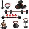 Set d'Haltères bitumineux 20kg et Kettlebells thumb 2