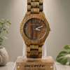 Montre de lux simple et rare en Bois naturel thumb 0