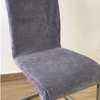 Lot de 6 housses de chaise en Velours thumb 8