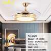 Lustres ventilos avec Bluetooth thumb 0