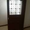 Armoire bois massif 6 portes marron classique thumb 3