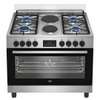 CUISINIERE 6FEUX BEKO 90X60 A GAZ + 2 PLAQUES DE CUISSON thumb 1