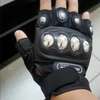 Gants de moto tactiques en acier et laiton thumb 0