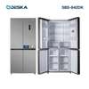 Refrigérateur Deska Side by Side 4 Portes inverter Gris thumb 0