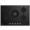 PLAQUE 5FEUX ENCASTRABLE BEKO 90X60 A GAZ NOIR thumb 0