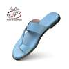 Chaussure homme sandale en cuir bleu ciel thumb 2