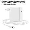 Chargeur MacBook  30w , 61w  ,87w  + cable thumb 0