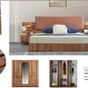 CHAMBRE A COUCHER 6BATTANTS 4PIECES MARRON WOOD thumb 1