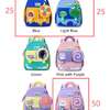 Sac à dos enfant grenouille bleu clair compact thumb 1