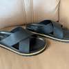 sandales cuir noir Brunello Cucinelli thumb 1