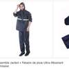 Manteau et combinaison de protection contre la pluie thumb 3
