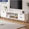 Ensemble meuble TV et table basse laqué marbré thumb 1